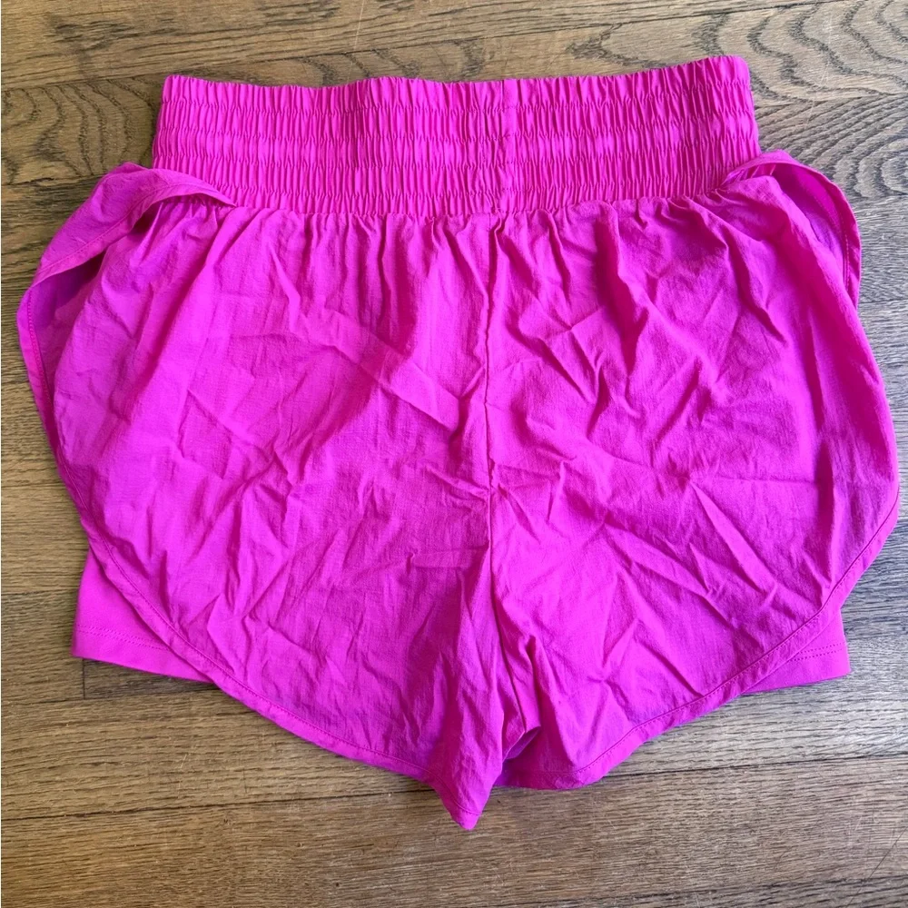 All in Motion Women's Bright Pink Athletic Shorts - XS High Waist